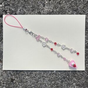 Strawberry Shortcake Phone Charm